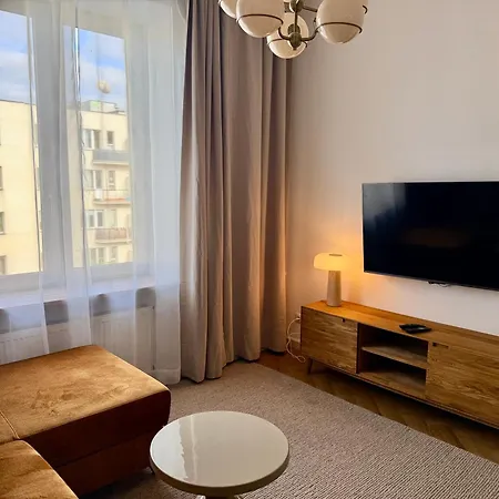 Stylowy W Warszawie Modern Oasis Na Filtrowej, Blisko Centrum